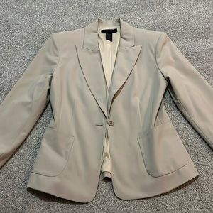 The Limited Beige Blazer